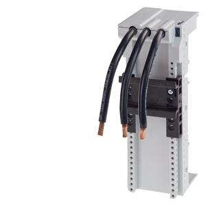 Adaptador 63A com 1 trilho DIN 54x 160mm