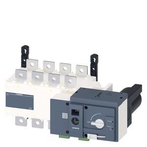SENTRON, equipamento de comutação de transferência automática 3KC, acionado remotamente, RTSE, de 4 polos, Iu: 400 A