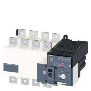 SENTRON, ATE, equipamento de comutação de transferência automática 3KC, automático, ATSE, de 4 polos, Iu: 630 A