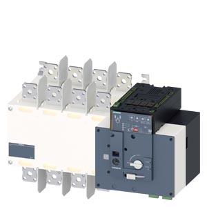 SENTRON, ATE, equipamento de comutação de transferência automática 3KC, automático, ATSE, de 4 polos, Iu: 1000 A
