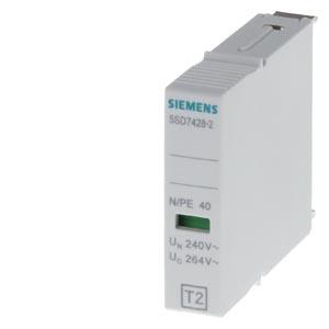 peça de encaixe T2, N-PE, UC 264V CA, In 40kA, apenas para 5SD7424-2 (3)