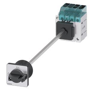 Seccionador de corte em carga 3LD3, Iu 25 A chave principal de 3 polos + N