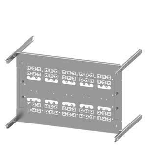 placa de montagem 3VA10 (100A), 3VA11 (160A), de 3 polos, montagem fixa, técnica de encaixe, montagem 8US, RCD: com, A: 350 mm L: 600 mm