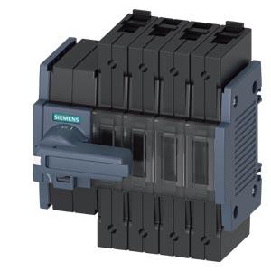 Seccionador de corte em carga 80A, tam. 1, de 4 polos acionamento frontal esquerda equipamento completo