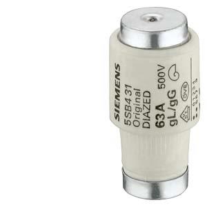 Elemento de fusível DIAZED tamanho DIII In=50A In=500V c.a./440V c.c.