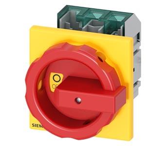 SENTRON, seccionador de corte em carga 3LD5 UL, interruptor de parada de emergência, de 3 polos, aprovado