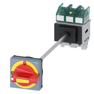 SENTRON, seccionador de corte em carga 3LD5 UL, interruptor de parada de emergência, de 3 polos, aprovado