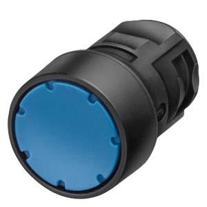Botão de pressão, 16mm, redondo plástico, preto