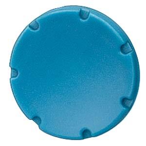 Botão de pressão, azul, plano para botão de comando