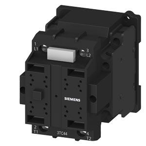 Contator Tam. 2, de 2 polos CC-3 e 5, 32A Interruptor auxiliar 22 (2NO+2NC) comando CA