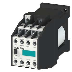 Contator auxiliar 53E, 5NO+3NC, comando CC, CC60V