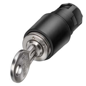 Interruptor de chave Siemens, C, 16mm, redondo plástico