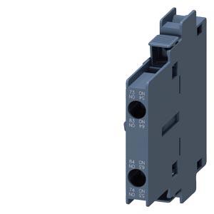 Interruptor auxiliar 2NA, DIN EN50005, 10 mm, tam. S0-S12 para contactores do motor, 2 polos