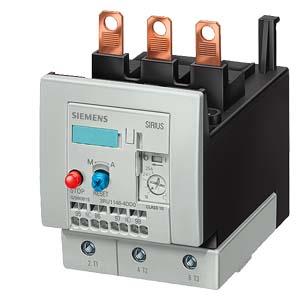 Relé de sobrecarga 70-90 A, proteção do motor S3, classe 10, peça para anexar ao contactor