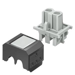 Aces. interface AS Conector para dados e cabo de energia auxiliar com 2 bornes incisores