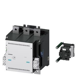 Contator Tam. 14 de 3 polos AC-3 450kW, 400/380V (690V) Interruptor auxiliar 33 (3NO+3NC)