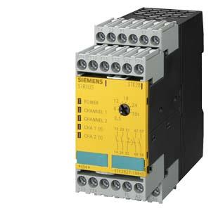 Dispositivo de comutação de segurança com circuitos de liberação de relé CC24V, 45mm
