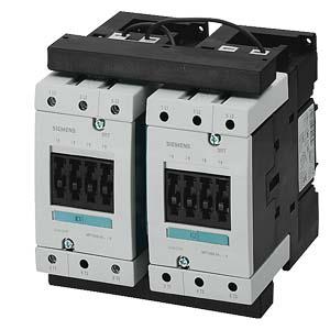Combinação de contactores modo de reversão 37kW, S3, AC230V