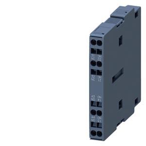 Interruptor auxiliar 1NA+1NF, DIN EN50012, lateral, 10 mm para contactores motor, S0-S12
