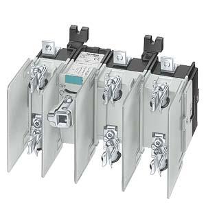Switch disconnector with fuse in new design Iu=125 A, Ue = 690 V, 3-pole for LV HRC fuse Sz. 00 basic version without 8UC6 handle and shaft