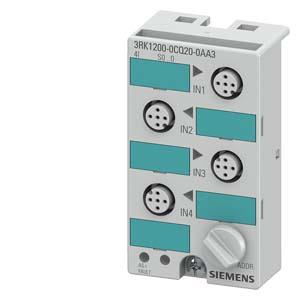 AS-I módulo compacto K45, IP67, digital, 4x1 entr., máx. 200mA, PNP, 4x buchas M12