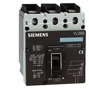 circuit breaker VL630N w/o Electronic Trip Unit standard breaking capacity Icu=55kA/415V AC, 3-pole In=< 630A, rated current without auxiliary release