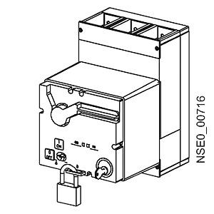 Accessory for VL160X, VL160, VL250 motorized operating mechanism with spring energy store 24 V DC.