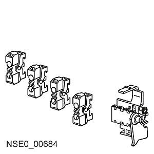Acessórios para VL630, VL800, VL1250, VL1600 conjunto de montagem interruptor auxiliar/de alarme 2 interruptores auxiliares