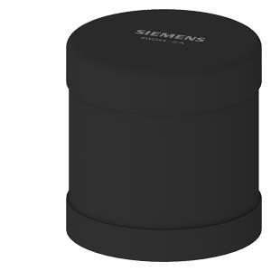 Elemento cigarra, preto, som contínuo ou pulsante, 85 dB, 24 V CA/CC, 70 mm