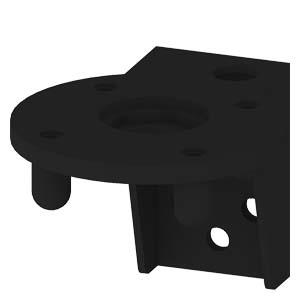 Ângulo para montagem de pé, aces. para colunas luminosas, D=70mm
