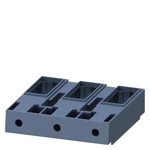 Bloco de terminais com moldura para contator Tam. S6, 3RT1.5 para relé de sobrecarga 3RB105