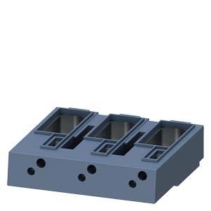 Bloco de terminais com moldura para contatores S10/S12 para relé de sobrecarga 3RB106
