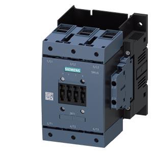 Contactor, AC-3e, 115 A/55 kW/400V, 3 polos, 2NA+2NF, terminal com moldura/ligação com parafuso