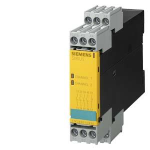 Dispositivo de comutação de segurança com circuitos de liberação de relé 230V CA, 22.5mm
