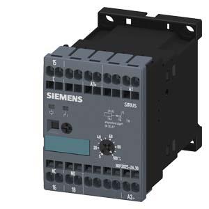 Relé de tempo, eletrônico, atras. na resposta 1W, 24V CA/CC, 200-240V CA