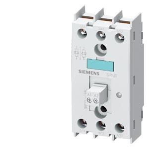 Relé semicondutor 2RF2, trifásico 30A 48-600V/4-30V comandado por fases CC2