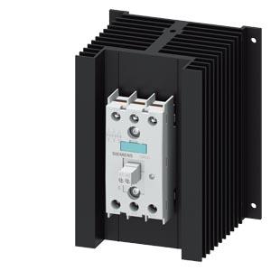 Contator a semicondutor 3RF2, trifásico CA51 50A 48-600V/4-30V CC controlado por 3 fases