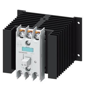 Contator a semicondutor 3RF2, trifásico CA51 50A 48-600V/4-30V CC controlado por 2 fases