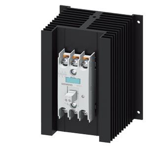 Contator a semicondutor 3RF2, trifásico CA51 50A 48-600V/4-30V CC controlado por 3 fases