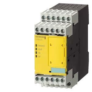 Dispositivo de comutação de segurança com circuitos de liberação de relé UC24-240V, 45mm