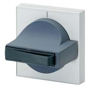 Manopla 8UC7 com chapa protetora manopla cinza-escuro/azul verde Basic chapa protetora