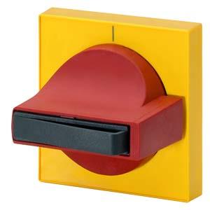 Manopla 8UC7 com chapa protetora manopla vermelho chapa protetora amarelo peça de reposição