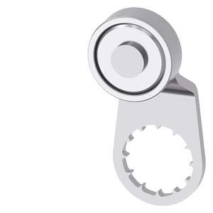 Alavanca giratória para interruptor de posição 3SE51 alavanca metálica 27mm, fase 9mm