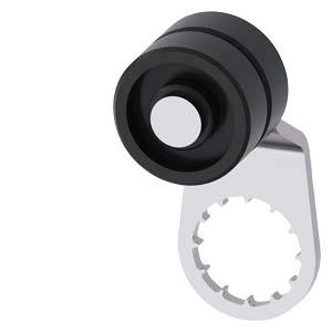 Alavanca giratória para interruptor de posição 3SE51 alavanca metálica 27mm, fase 9mm