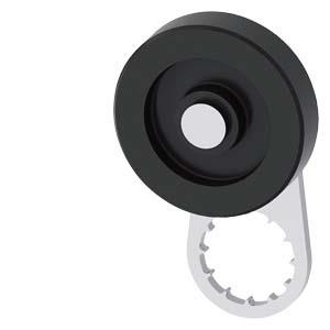 Alavanca giratória para interruptor de posição 3SE51 alavanca metálica 27mm, fase 9mm