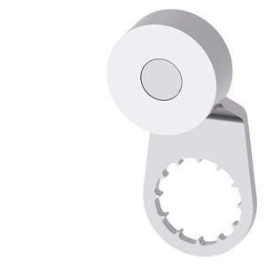 Alavanca giratória para interruptor de posição 3SE51 alavanca de aço inoxidável, formato A 27mm, etapa 9mm