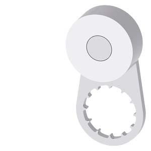Alavanca giratória para interruptor de posição 3SE52 alavanca metálica 21mm de comprimento rolo 19mm