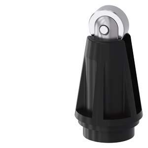 Cabeçote de acionamento para interruptor de posição 3SE51/52 êmbolo de roletes com rodízio 13mm
