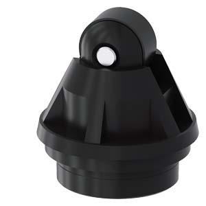 Cabeçote de acionamento para interruptor de posição 3SE51/52 êmbolo de roletes, formato C, 10mm