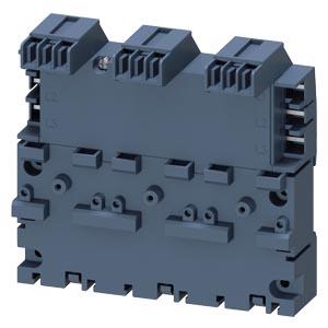 Barramento trifásico incl. conector de expansão para 3 chaves de potência S00 e S0